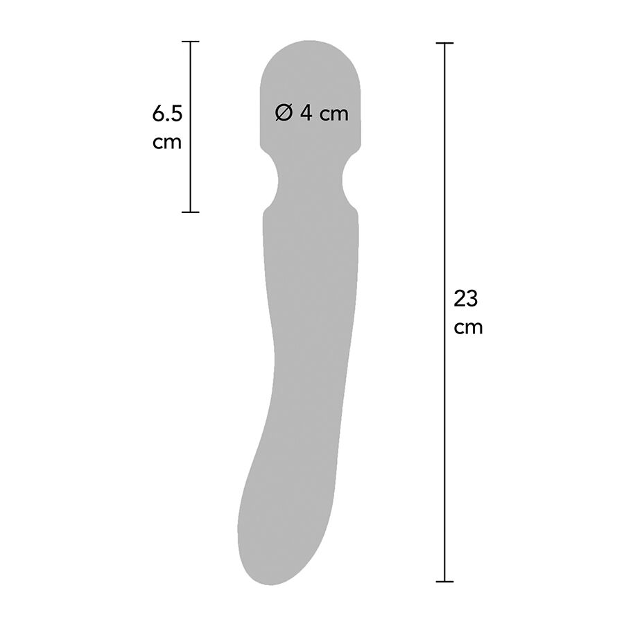 TOYJOY - LIGHT ZENITH WAND MASSAGER PURPLE - Image 2