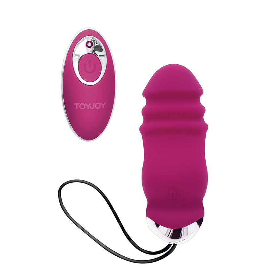 TOYJOY - HAPPINESS SUNN SIDE UP AND DOWN VIBRATOR REMOTE CONTROL FUCHSIA - Image 2