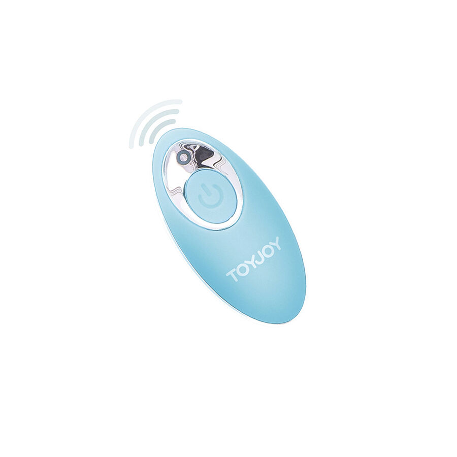 TOYJOY - HAPPINESS I'M SO EGGCITED REMOTE CONTROL VIBRATOR BLUE - Image 3