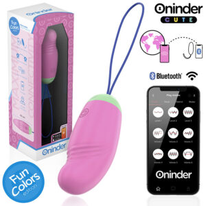 Oninder Cute Love Pleasure 360 – appstyrt vibrerande ägg med rotation