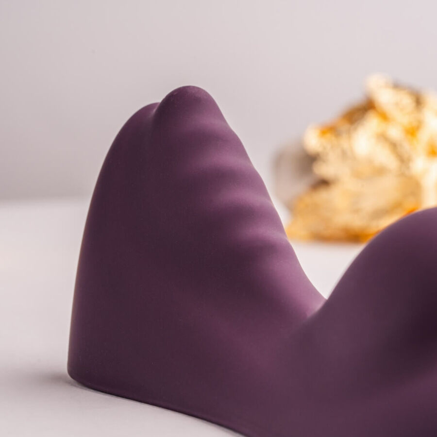 ROCKS- OFF - RUBY GLOW PURPLE SIT-ON VIBRATOR - Image 2