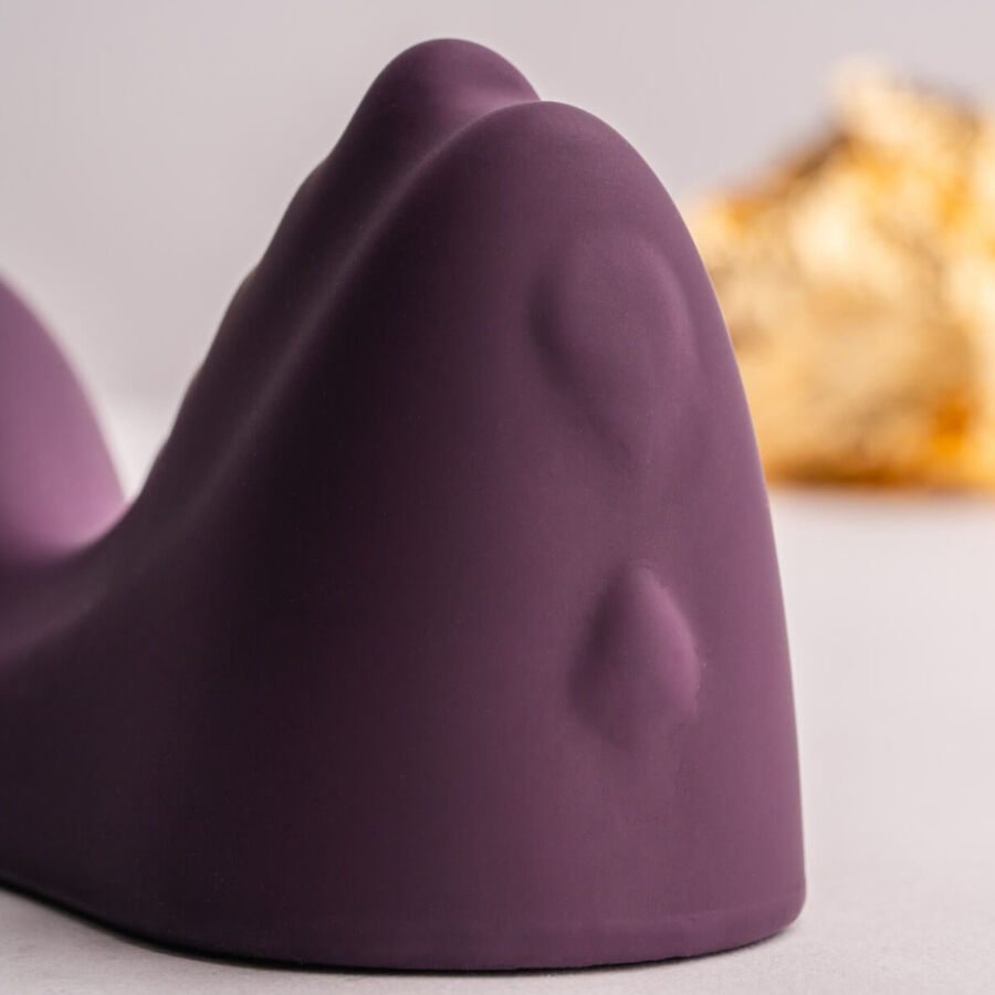 ROCKS- OFF - RUBY GLOW PURPLE SIT-ON VIBRATOR - Image 3