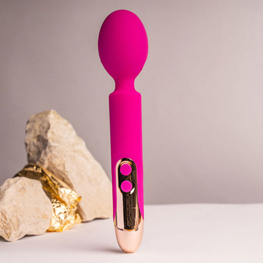 ROCKS- OFF - ORIEL FLEXIBLE WAND VIBRATOR FUCHSIA - Image 2