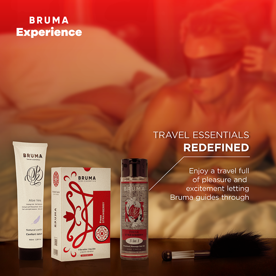 BRUMA XPERIENCE - SWEET STRAWBERRY VIBRO-ORGASMIC TEMPTATION KIT - Image 3
