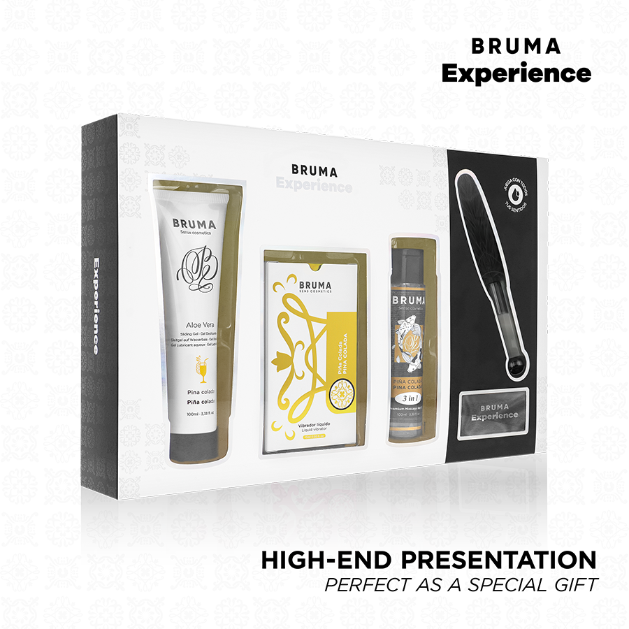 BRUMA XPERIENCE - VIBRO-ORGASMISK PINA COLADA SÖT FRESTELSE KIT