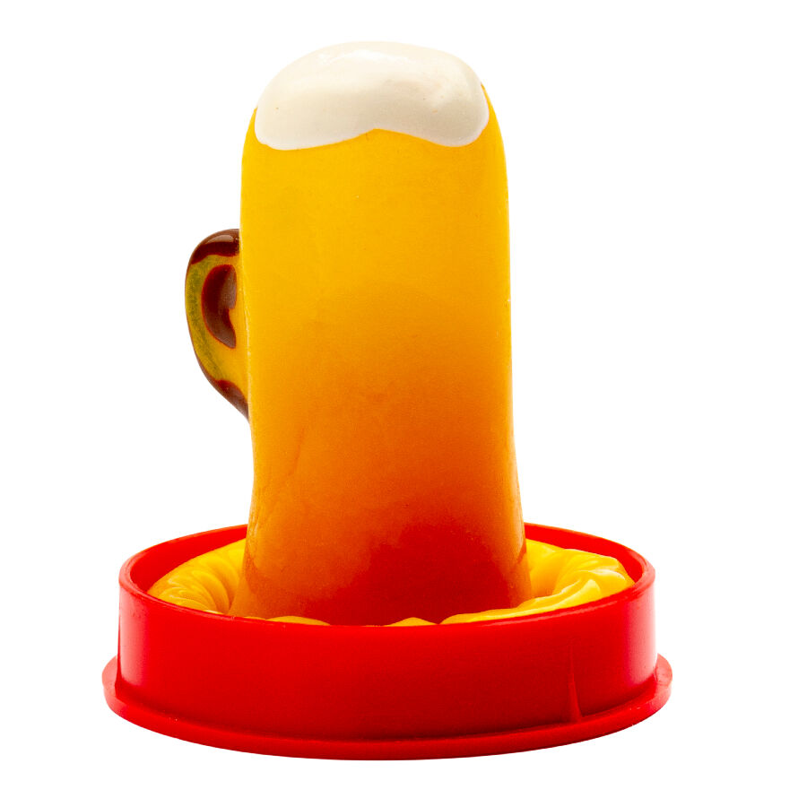 CONDOMERIE - HANDPAINTED NOVELTY CONDOMS GLASS OF BEER - Image 2