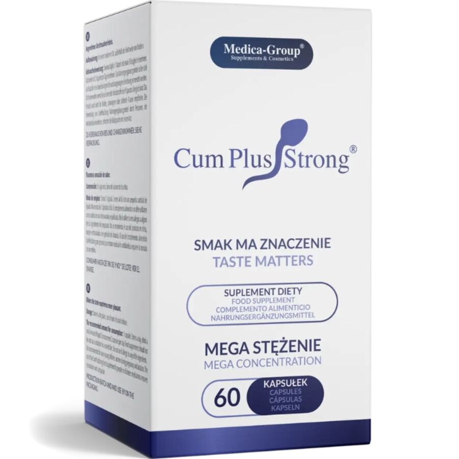 MEDICA GROUP - CUM PLUS STRONG SEMENS ENLARGEMENT 60 CAPSULES - Image 2