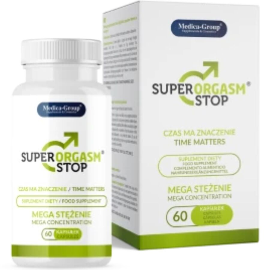 MEDICA GROUP - SUPER ORGASM STOP DELAY FOR MEN 60 CAPSULES - Image 3