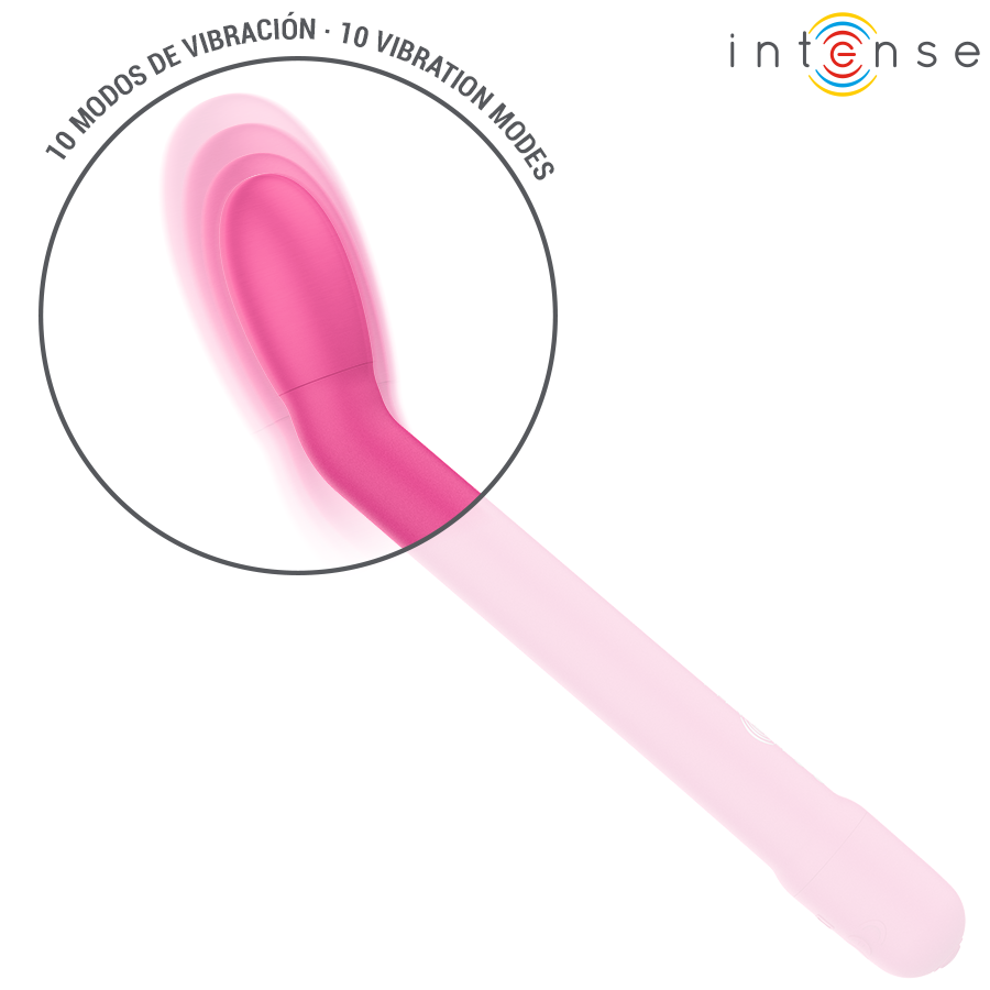 g-punktsvibrator i silikon – Rosa detalj