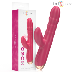 Intense Chloe 3 1 – multifunktionell vibrator, röd