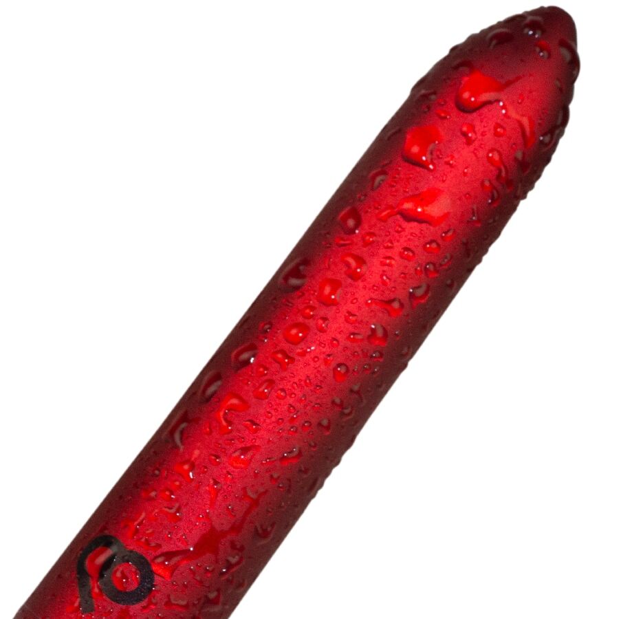ROCKS-OFF - RECHARGEABLE VIBRATING BULLET POPPY RED - Image 2