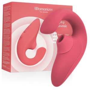 Womanizer Blend Vibrant Rose – rosa rabbitvibrator med Pleasure Air