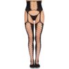 Leg Avenue 1968 – strumpbyxor med strumpebandshållare, svart, onesize – produktbild 1