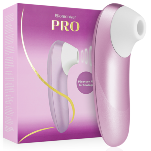 Womanizer Pro Vibrant lufttrycksstimulator – lila