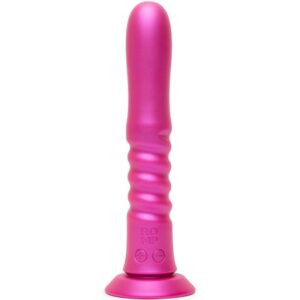 ROMP Jiggle thrusting-vibrator med sugkopp – rosa