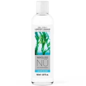 Mixgliss NÜ – vattenbaserat glidmedel och massagegel, 150 ml