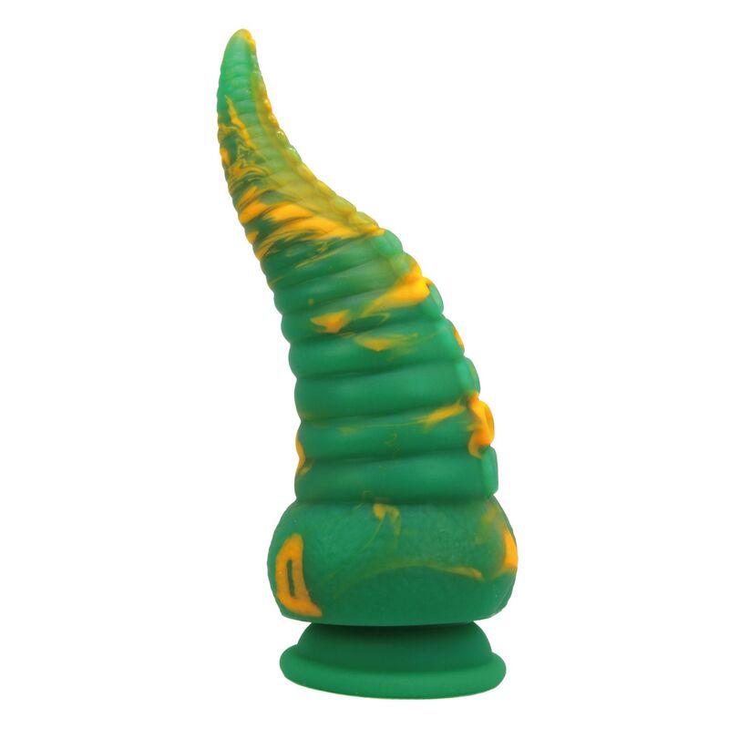 En alternativ syn på POWER MONSTERS - ABYSSAL COLOSSUS BICOLOR FANTASY SILICONE DILDO 22.5 CM Ø 6 CM