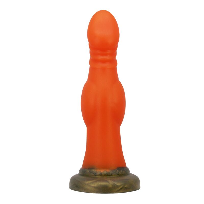 Alternative view of POWER MONSTERS - BLAZEHEART CHARGER FANTASY SILICONE DILDO 18.5 CM Ø 4.5 CM