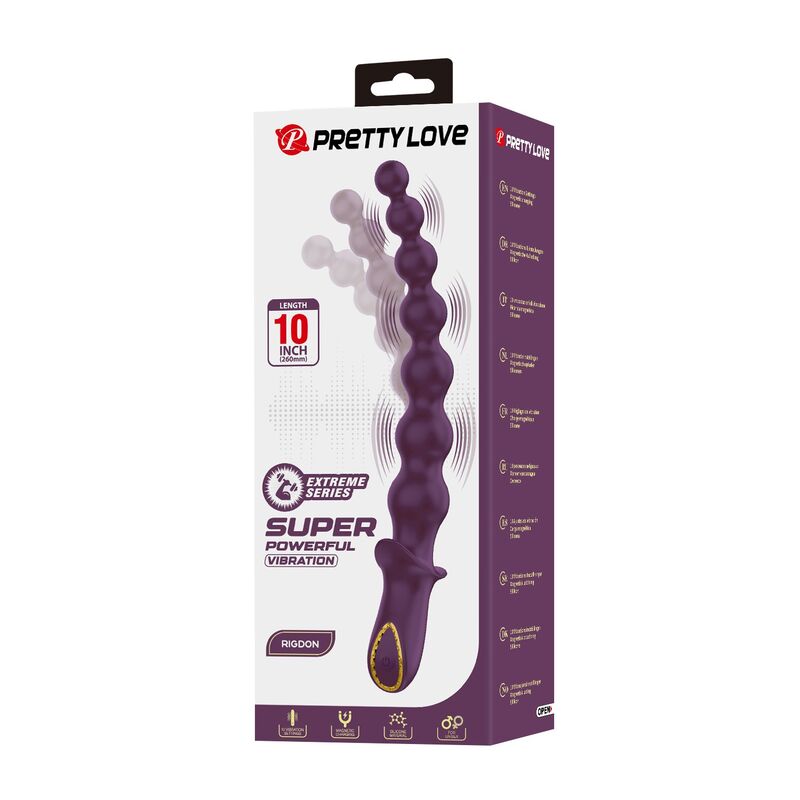 PRETTY LOVE - MADISON RECHARGEABLE ANAL VIBRATOR 10 FUNCTIONS - Bild 3