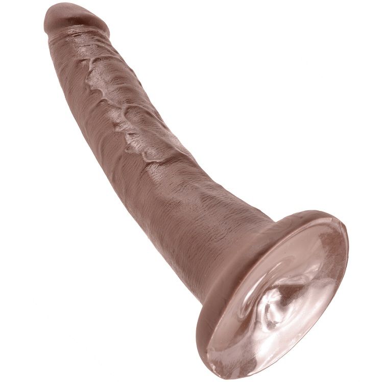 KING COCK - 7 DILDO CHOCOLATE 17.8 CM - Bild 5