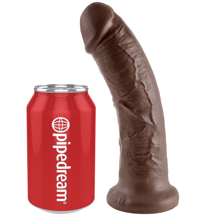 KING COCK - 8 DILDO BROWN 20.3 CM - Bild 3
