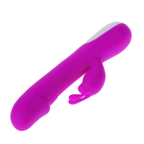 PRETTY LOVE - FLIRTATION ROBERT VIBRATOR WITH CLITORIS STIMULATOR - Image 3