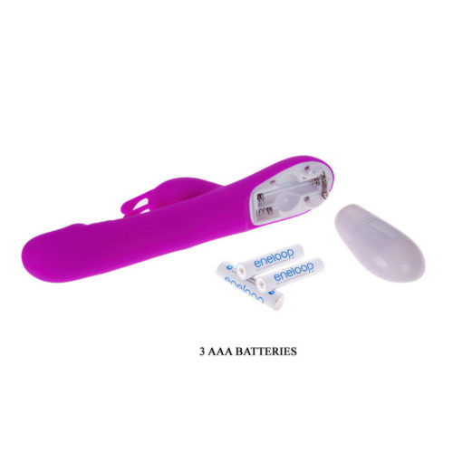 PRETTY LOVE - FLIRTATION ROBERT VIBRATOR WITH CLITORIS STIMULATOR - Image 5