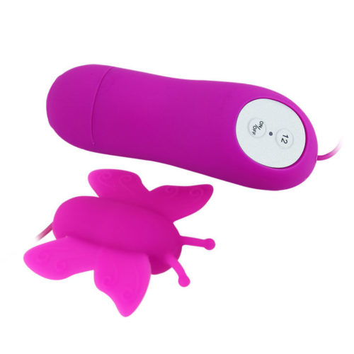 BAILE - LOVE EGGS BUTTERFLY CLITORIS STIMULATOR 12 SPEEDS LILAC REMOTE CONTROL - Image 2