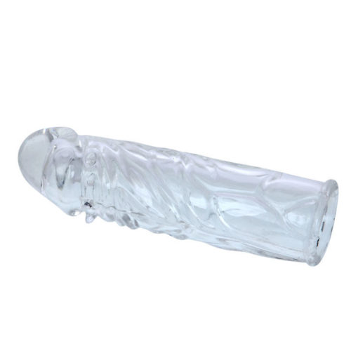 BAILE - PINK STIMULATING SILICONE PENIS COVER 13 CM - Image 5