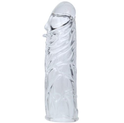 BAILE - TRANSPARENT SILICONE PENIS COVER 13 CM - Bild 2