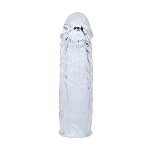 BAILE - TRANSPARENT SILICONE PENIS COVER 13 CM - Bild 3