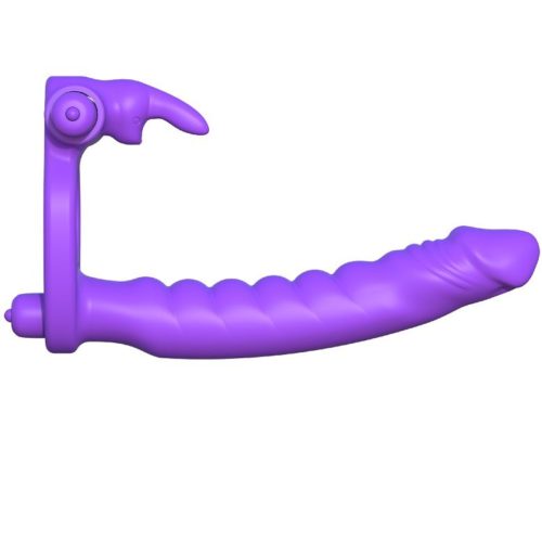 FANTASY C-RINGZ - SILICONE DOUBLE VIBRATOR RABBIT - Bild 4