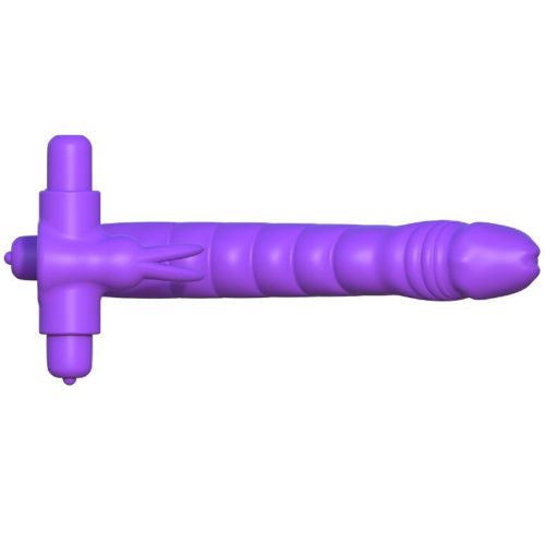 FANTASY C-RINGZ - SILICONE DOUBLE VIBRATOR RABBIT - Bild 5