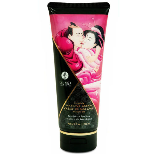 SHUNGA - RASPBERRY MASSAGE CREAM 200 ML