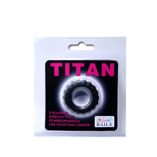 BAILE - TITAN COCKRING BLACK 2 CM - Bild 5