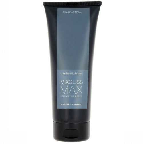 MIXGLISS - MAX NATURAL WATER-BASED ANAL LUBRICANT 70 ML