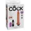 KING COCK - 17.8 CM SQUIRTING DILDO - Bild 2