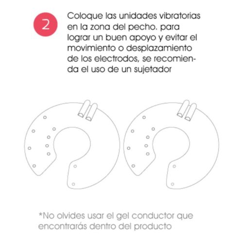 500 COSMETICS - U BREAST BREAST INCREASE ELECTROSTIMULATION - Bild 3
