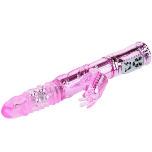 BAILE - RECHARGEABLE VIBRATOR WITH ROTATION AND THROBBING BUTTERF STIMULATOR - Bild 2