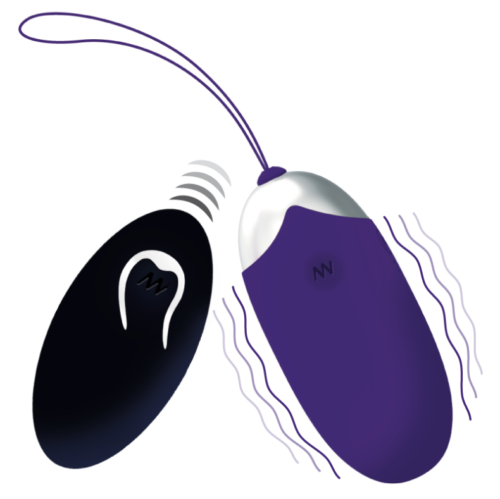 INTENSE - FLIPPY II VIBRATING EGG WITH REMOTE CONTROL PURPLE - Bild 2