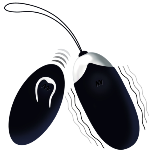 INTENSE - FLIPPY II VIBRATING EGG WITH REMOTE CONTROL BLACK - Bild 2