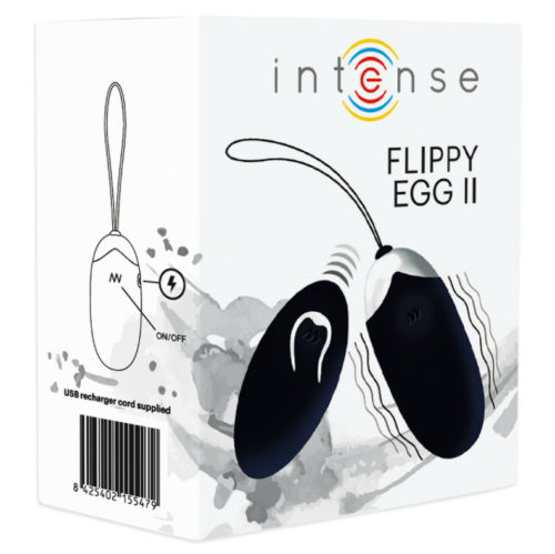 INTENSE - FLIPPY II VIBRATING EGG WITH REMOTE CONTROL BLACK - Bild 5