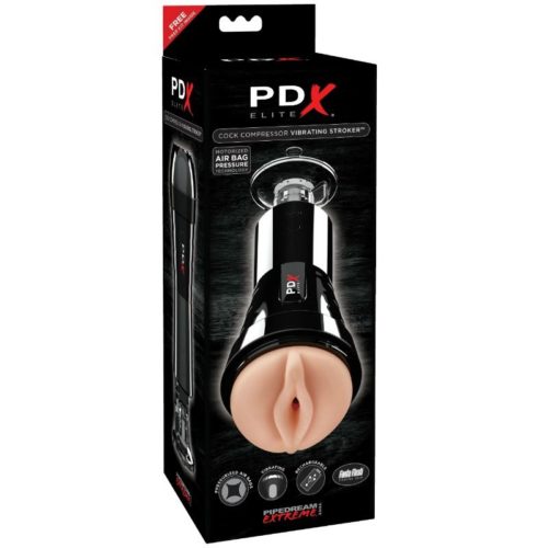 PDX ELITE - COCK COMPRESSOR VIBRATING STROKER - Image 2