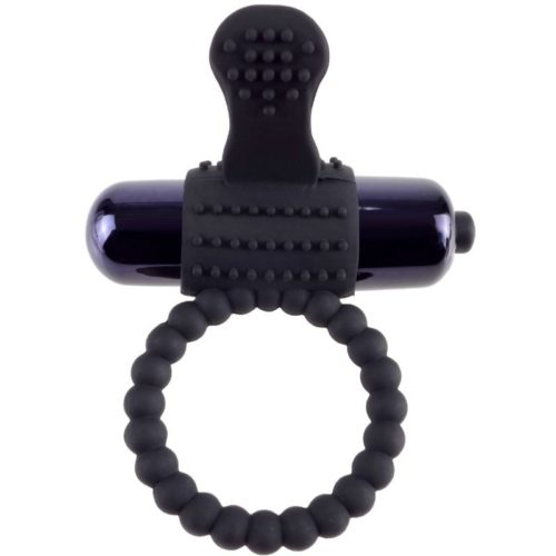 FANTASY C-RINGZ - BLACK SILICONE VIBRATING RING - Bild 2
