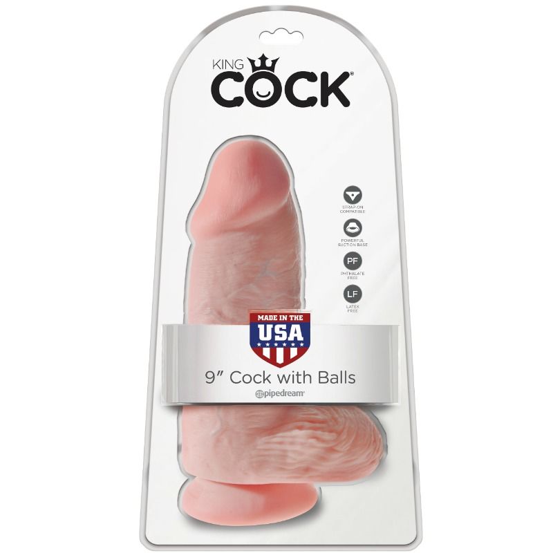 KING COCK - REALISTIC PENIS CHUBBY 23 CM - Image 2