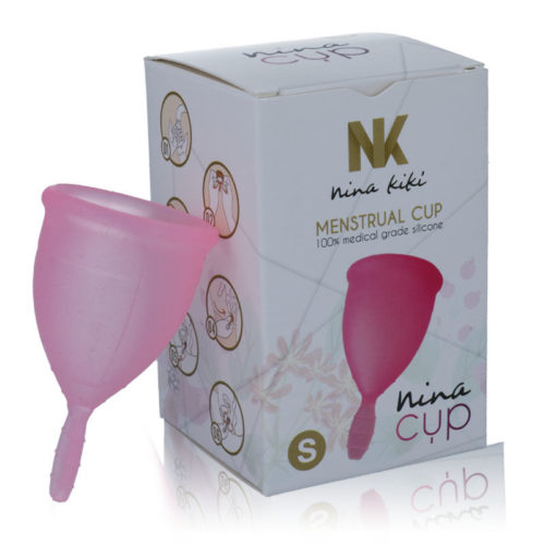 NINA KIKÍ - MENSTRUAL CUP PINK - SIZE S - Bild 4