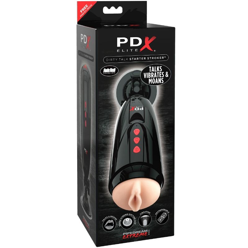 PDX ELITE - DIRTY TALK STARTER STROKER - Bild 3