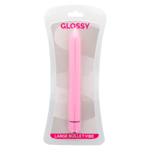 GLOSSY - SLIM VIBRATOR PINK - Image 3