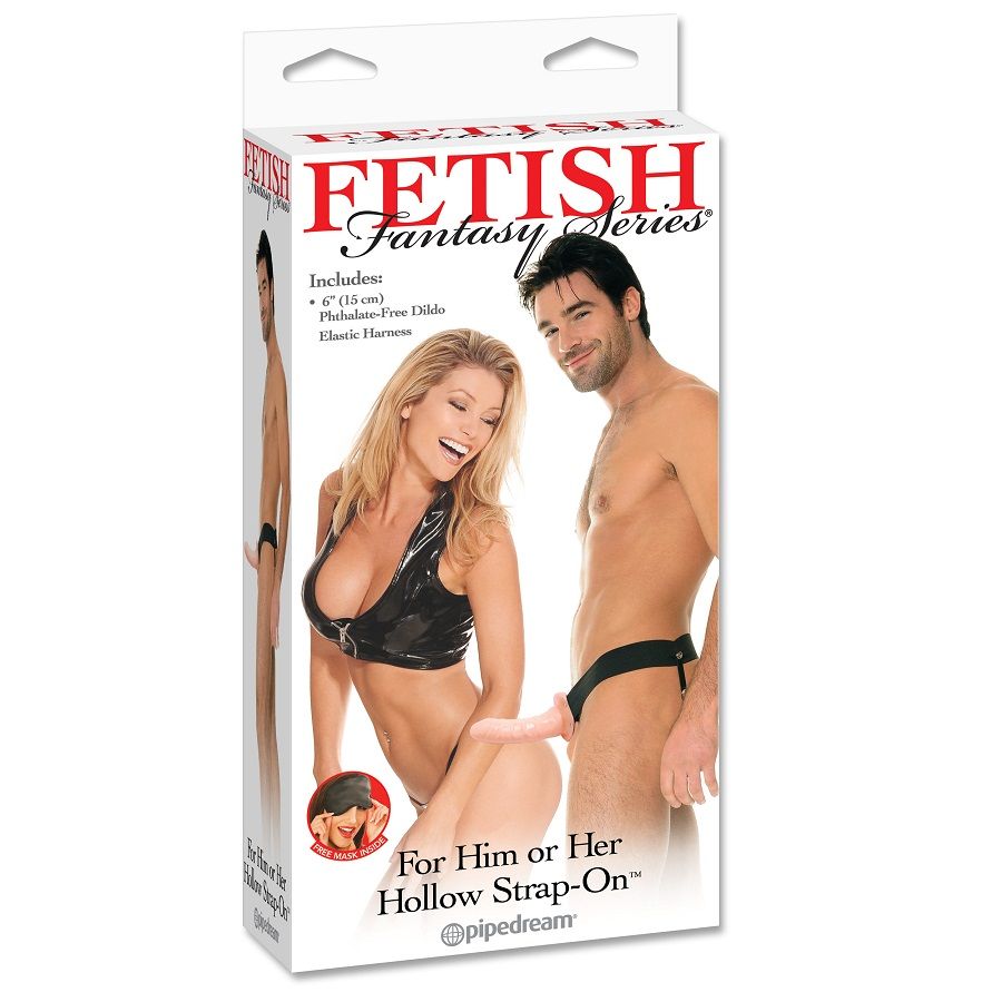 FETISH FANTASY SERIES - FLESH ADJUSTABLE HOLLOW HARNESS 15 CM - Image 4