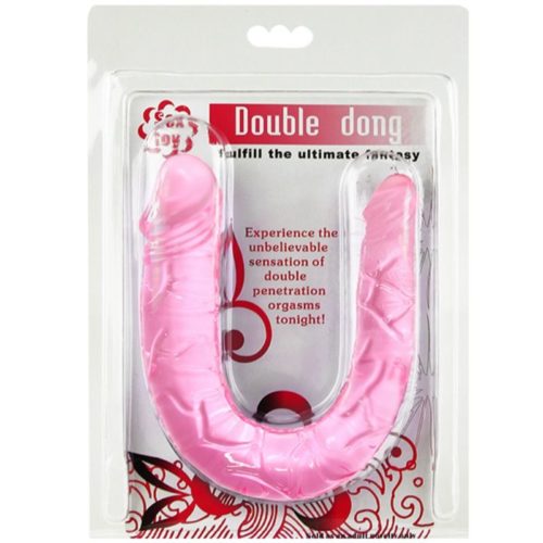 BAILE - DOUBLE DONG DOUBLE PINK DILDO - Image 5